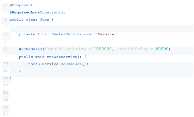 How to Deal With Scheduled Tasks in Spring