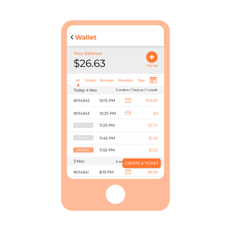 driver wallet