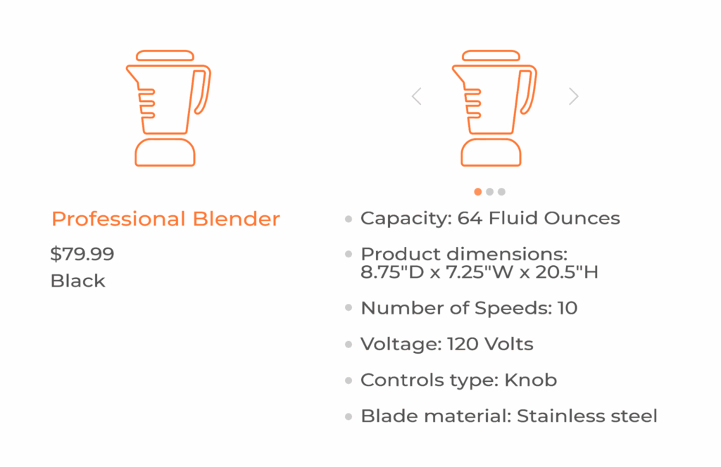 poor vs rich product data